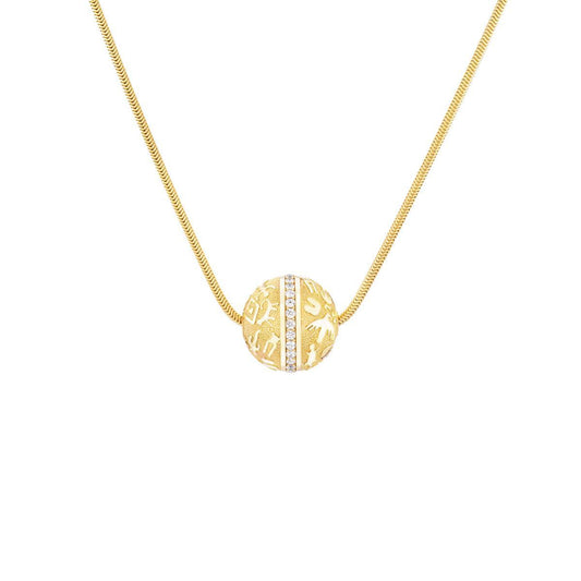 Rock Art Bead (Diamonds)-Jewelry-Nighthorse-Sorrel Sky Gallery