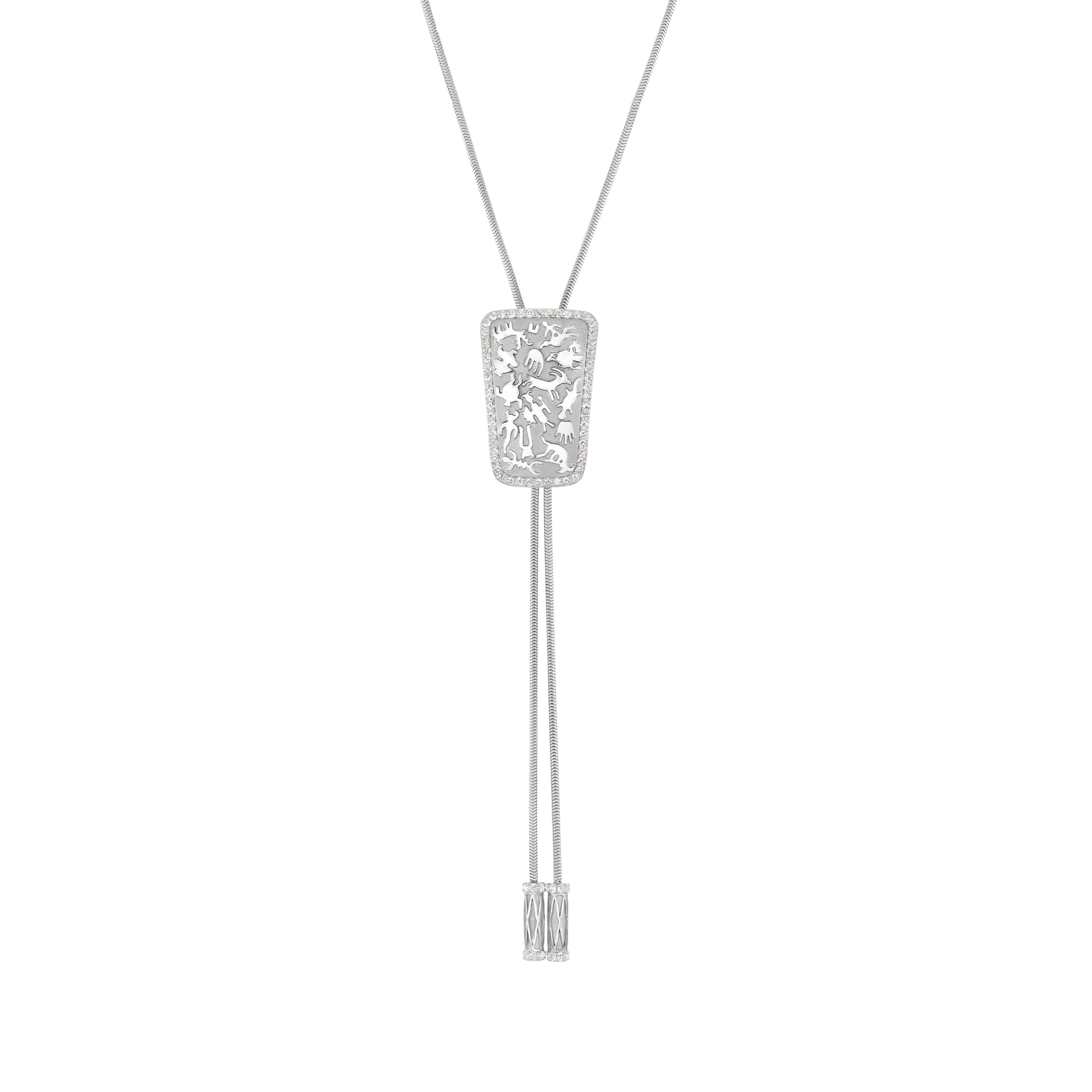 Rock Art Bolo Tie-Jewelry-Nighthorse-Sorrel Sky Gallery