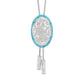 Rock Art Bolo Tie - Inlay-Jewelry-Nighthorse-Sorrel Sky Gallery