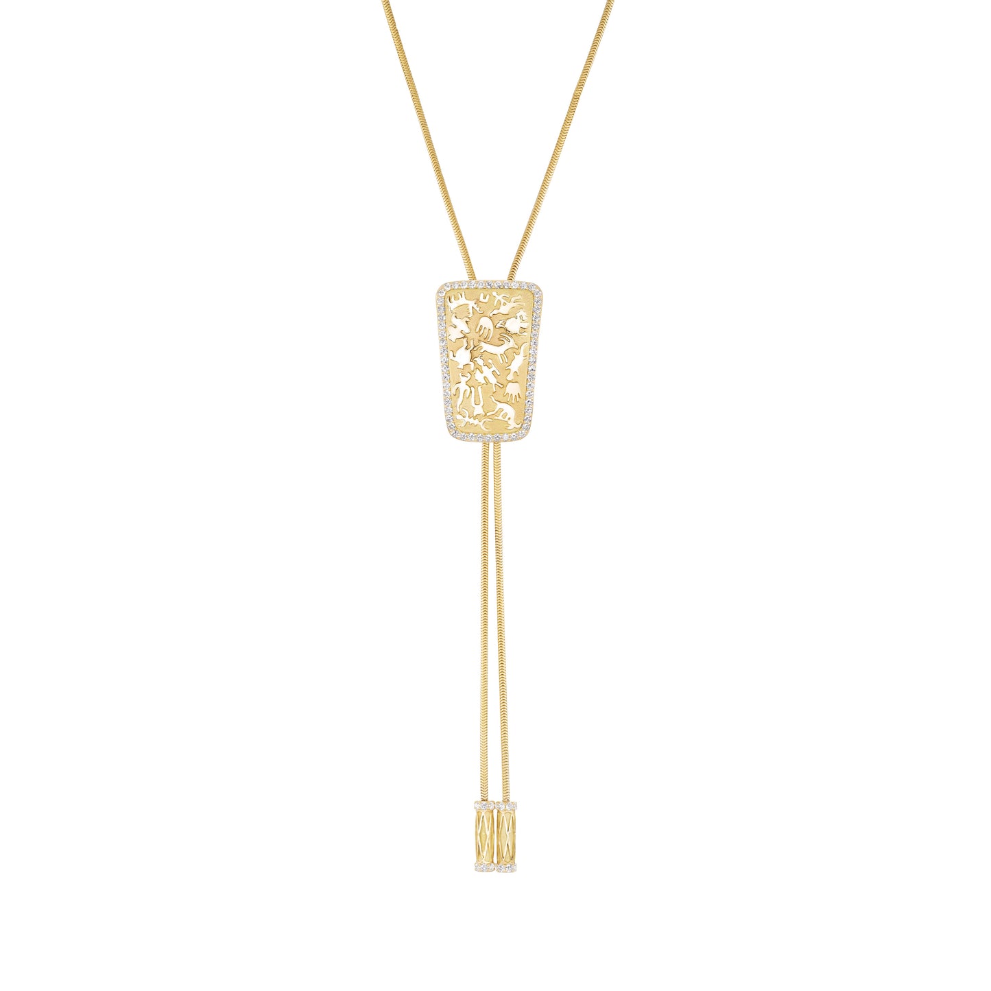 Rock Art Bolo Tie