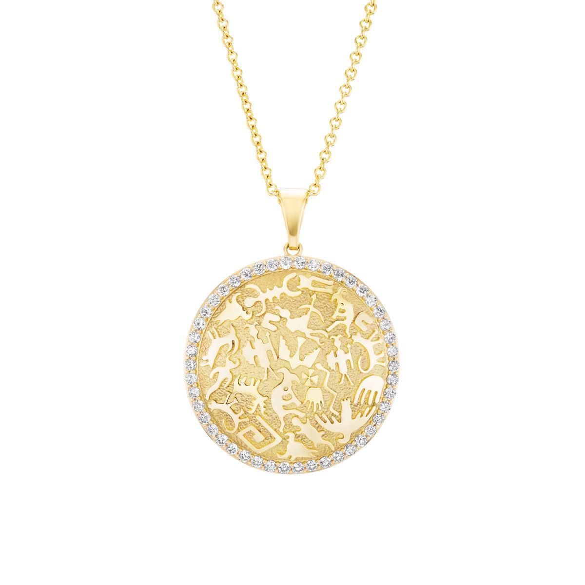 Rock Art Pendant-Jewelry-Nighthorse-Sorrel Sky Gallery