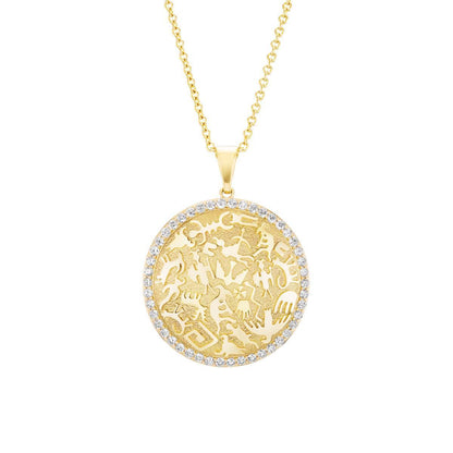 Rock Art Pendant-Jewelry-Nighthorse-Sorrel Sky Gallery
