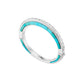Slim Line Bracelet with Side Inlay-Jewelry-Nighthorse-Sorrel Sky Gallery