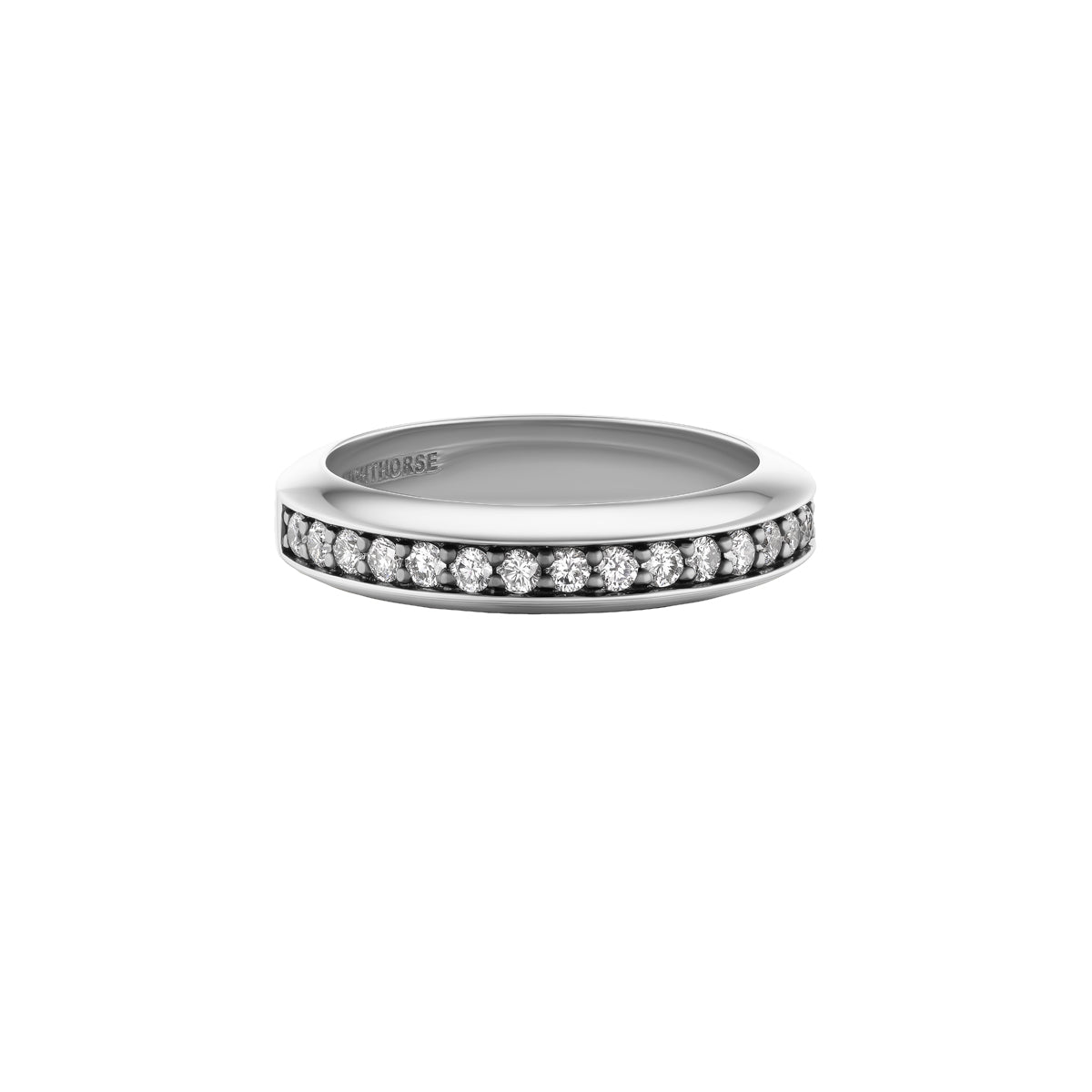 Slimline Ring (Diamonds)-Jewelry-Nighthorse-Sorrel Sky Gallery