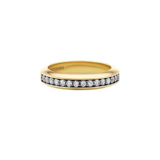 Slimline Ring (Diamonds)-Jewelry-Nighthorse-Sorrel Sky Gallery