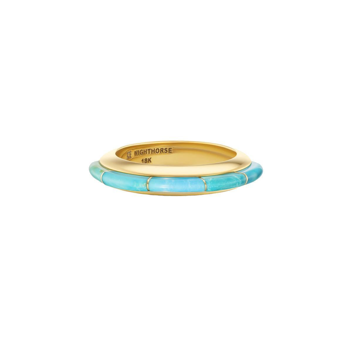 Slimline Ring (Turquoise)-Jewelry-Nighthorse-Sorrel Sky Gallery