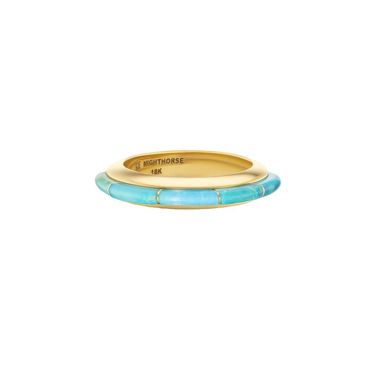 Slimline Ring (Turquoise)-Jewelry-Nighthorse-Sorrel Sky Gallery