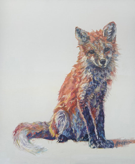 When I Was a Fox Kit-Painting-Patricia Griffin-Sorrel Sky Gallery