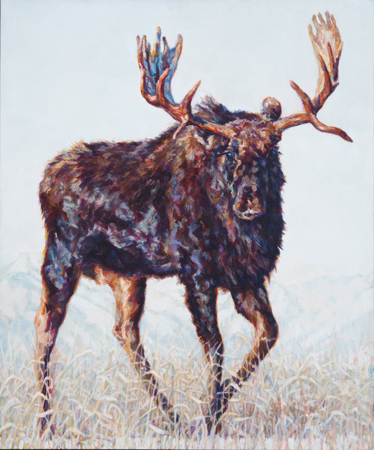 When I Was a Moose-Painting-Patricia Griffin-Sorrel Sky Gallery