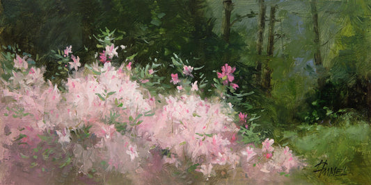 Azaleas Galore-Painting-Peggy Immel-Sorrel Sky Gallery