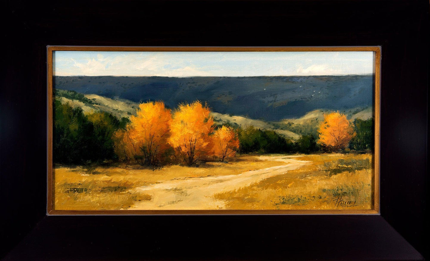 Beneath Black Mesa-Painting-Peggy Immel-Sorrel Sky Gallery