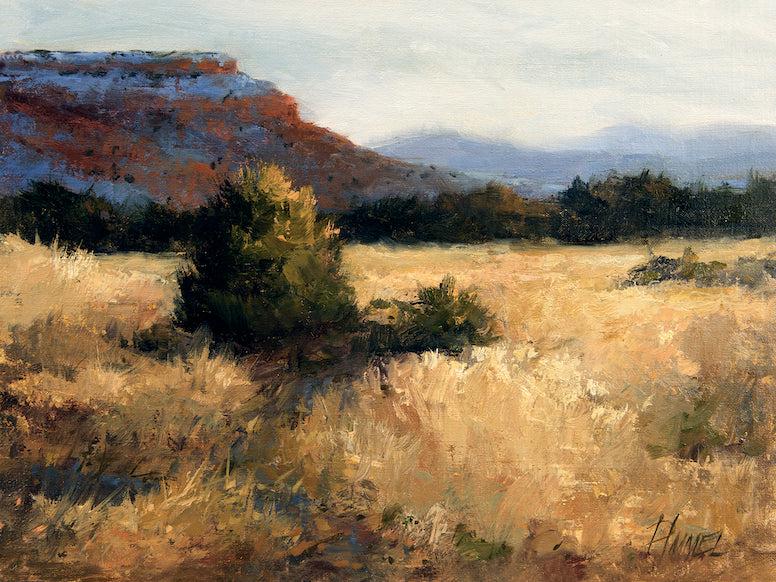 December Shadows, Ghost Ranch-Painting-Peggy Immel-Sorrel Sky Gallery