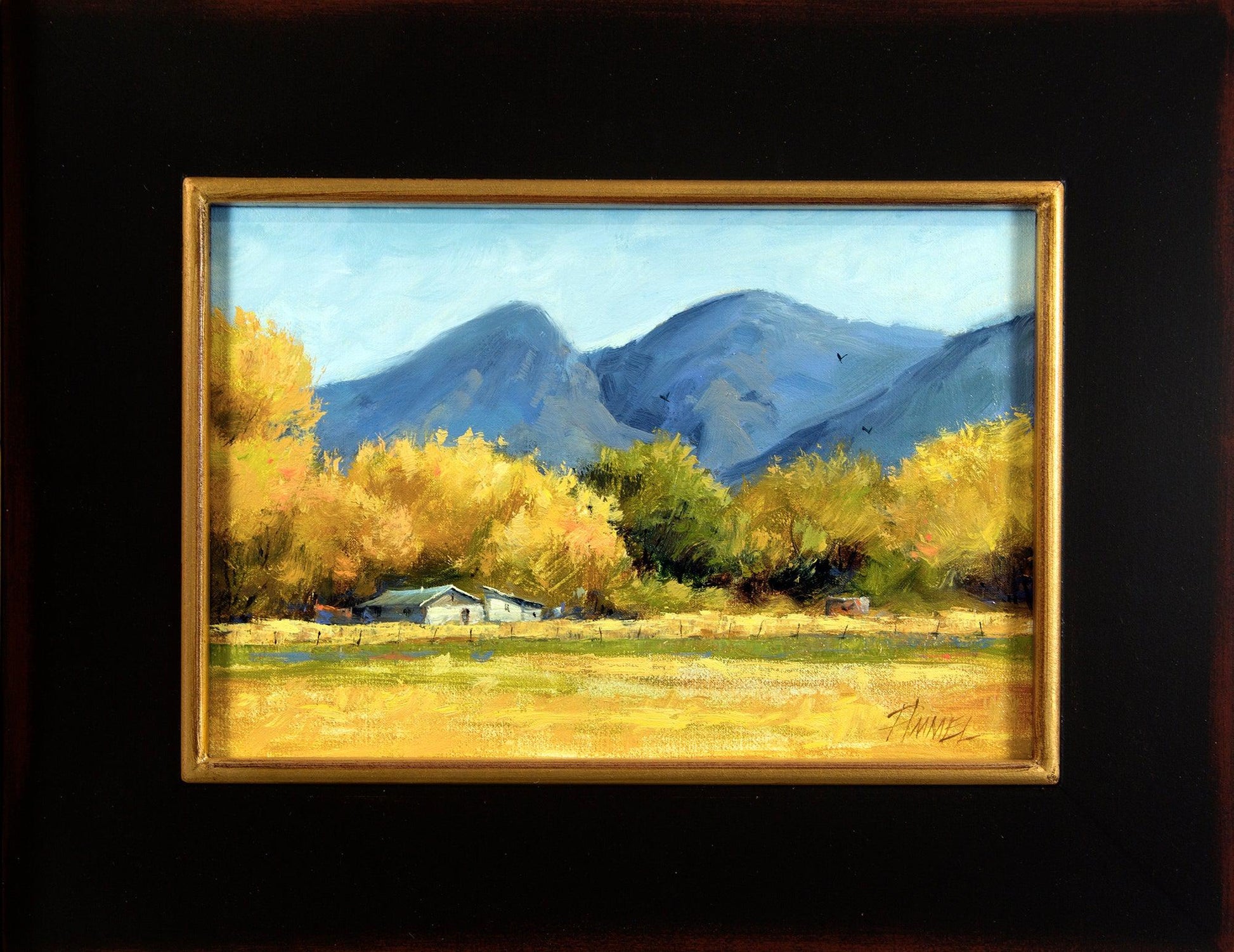 Fall in Taos-Painting-Peggy Immel-Sorrel Sky Gallery