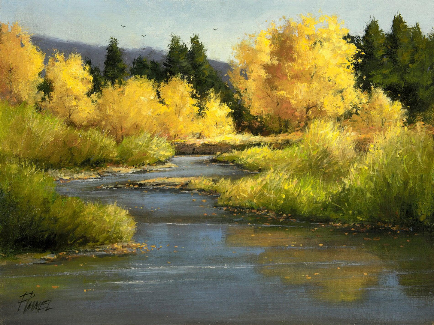 Float on By-Painting-Peggy Immel-Sorrel Sky Gallery