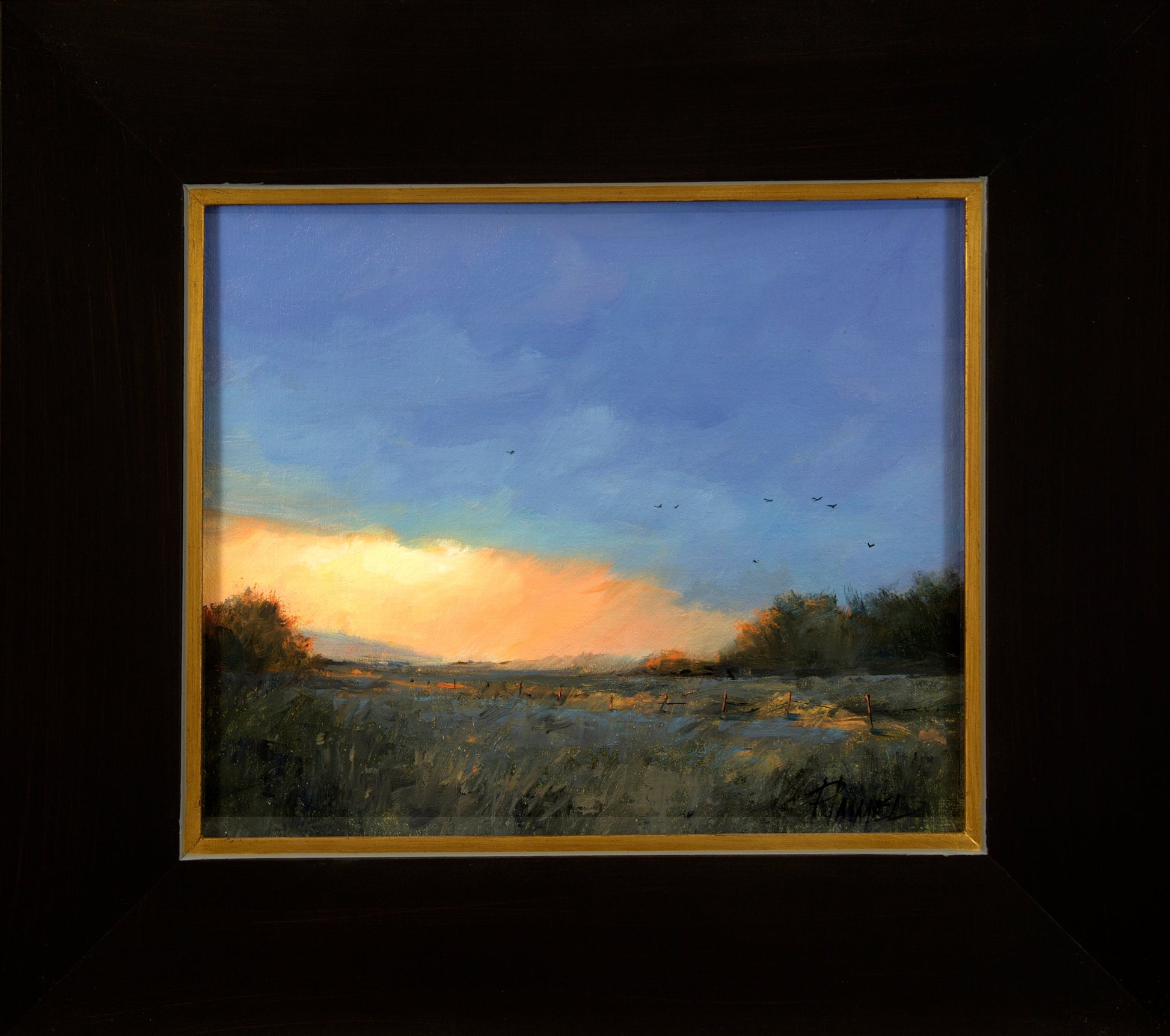 Night Flight, Taos-Painting-Peggy Immel-Sorrel Sky Gallery