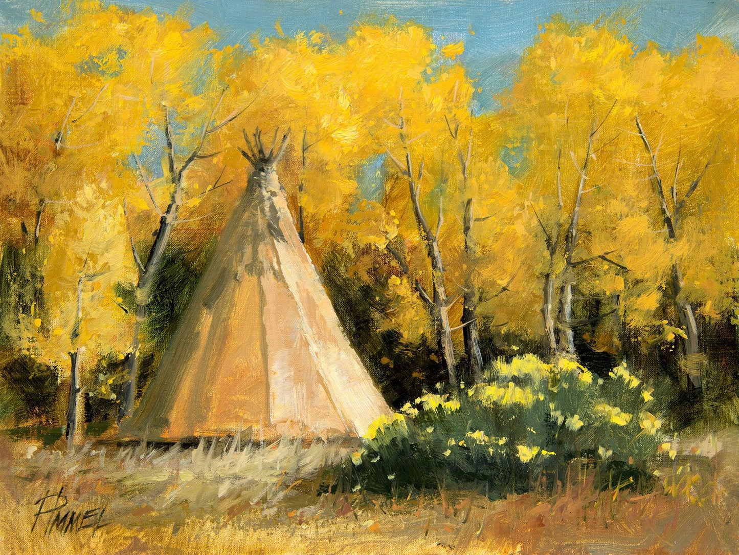 October-Painting-Peggy Immel-Sorrel Sky Gallery