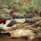 Rapids and Spring Willows-Painting-Peggy Immel-Sorrel Sky Gallery