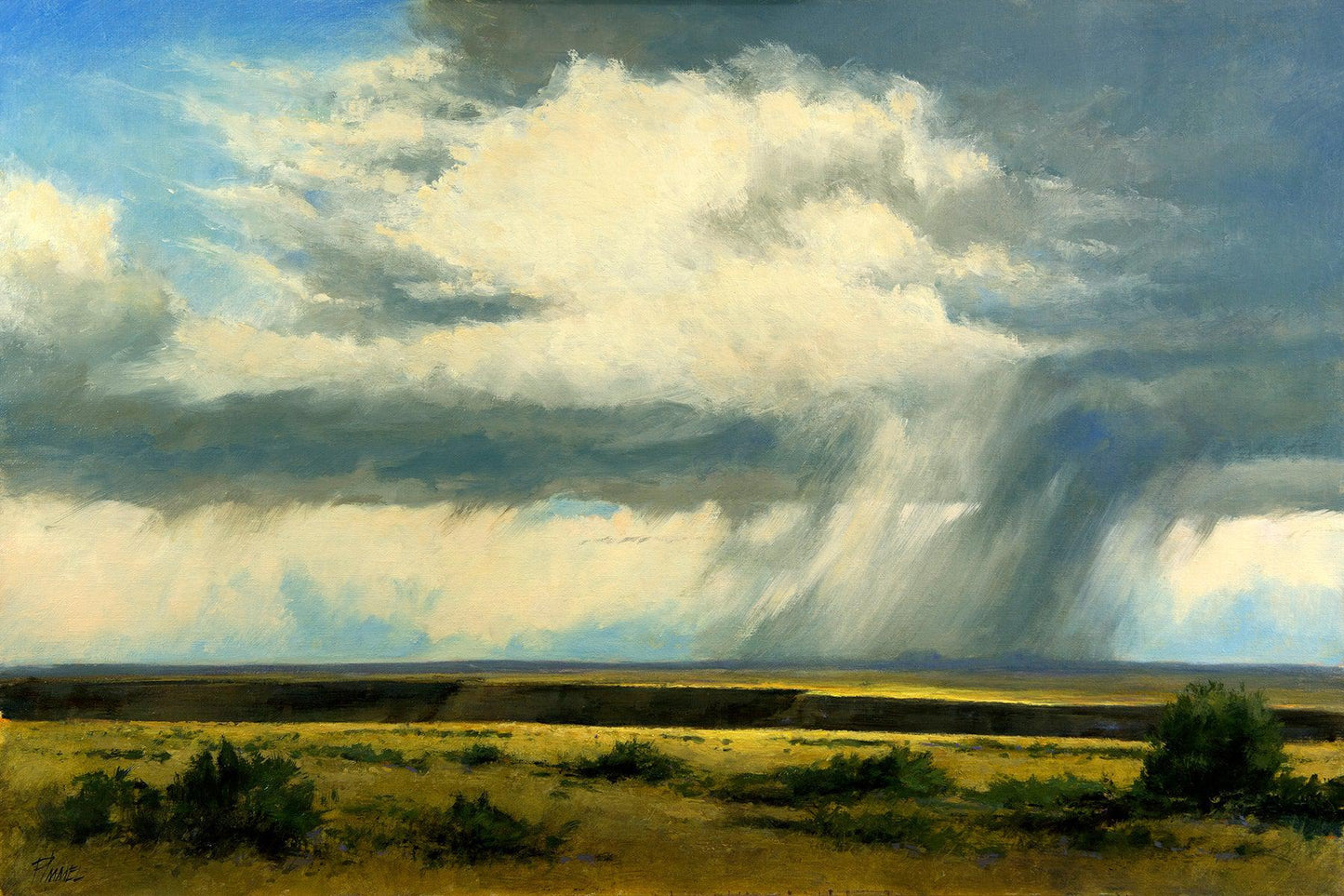 Rolling Thunder-Painting-Peggy Immel-Sorrel Sky Gallery