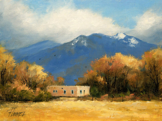 Taos Dreams-Painting-Peggy Immel-Sorrel Sky Gallery