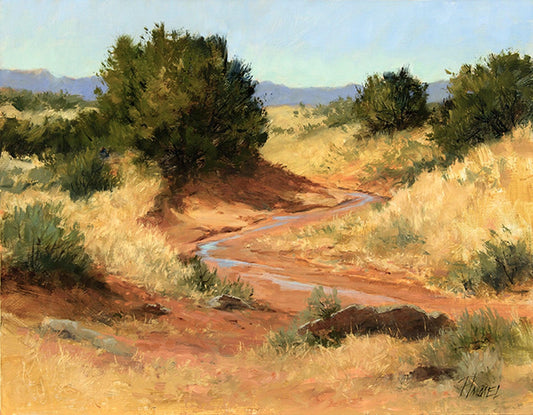 Zigzag, Ghost Ranch-Painting-Peggy Immel-Sorrel Sky Gallery