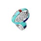 Bell Flakes Ring-Jewelry-Nighthorse-Sorrel Sky Gallery