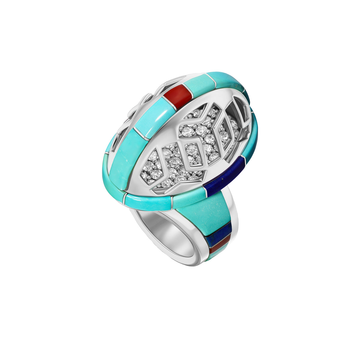 Bell Flakes Ring-Jewelry-Nighthorse-Sorrel Sky Gallery