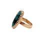 14K Gold Indian Mountain Turquoise Ring-Jewelry-Ray Tracey-Sorrel Sky Gallery