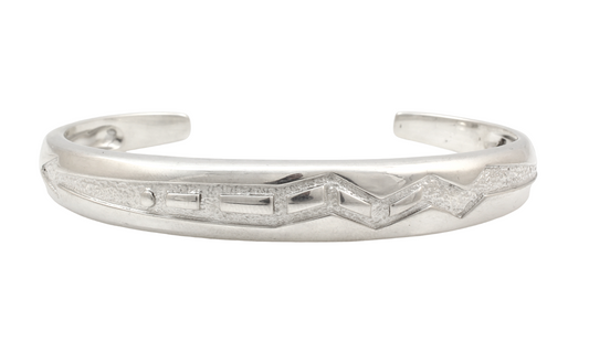 Carved Cuff Bracelet-Jewelry-Ray Tracey-Sorrel Sky Gallery