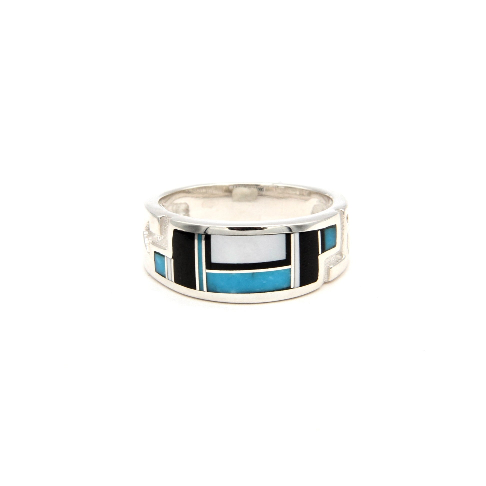 Inlay Band Ring-Jewelry-Ray Tracey-Sorrel Sky Gallery