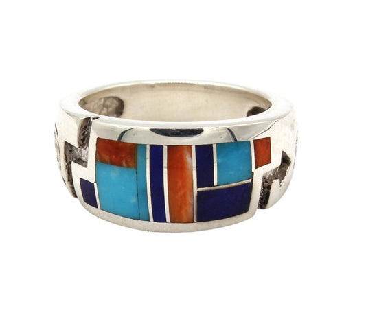 Medium Inlay Band Ring-Jewelry-Ray Tracey-Sorrel Sky Gallery
