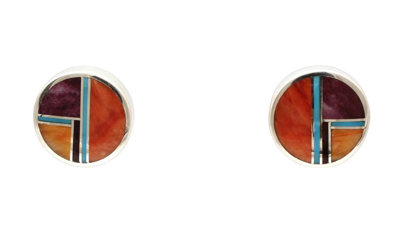 Round Post Earrings-Jewelry-Ray Tracey-Sorrel Sky Gallery