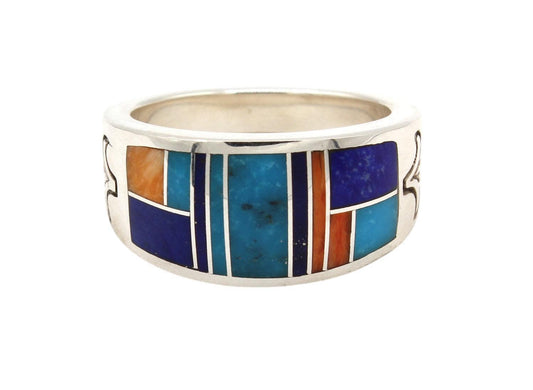 Sunburst Inlay Ring-Jewelry-Ray Tracey-Sorrel Sky Gallery