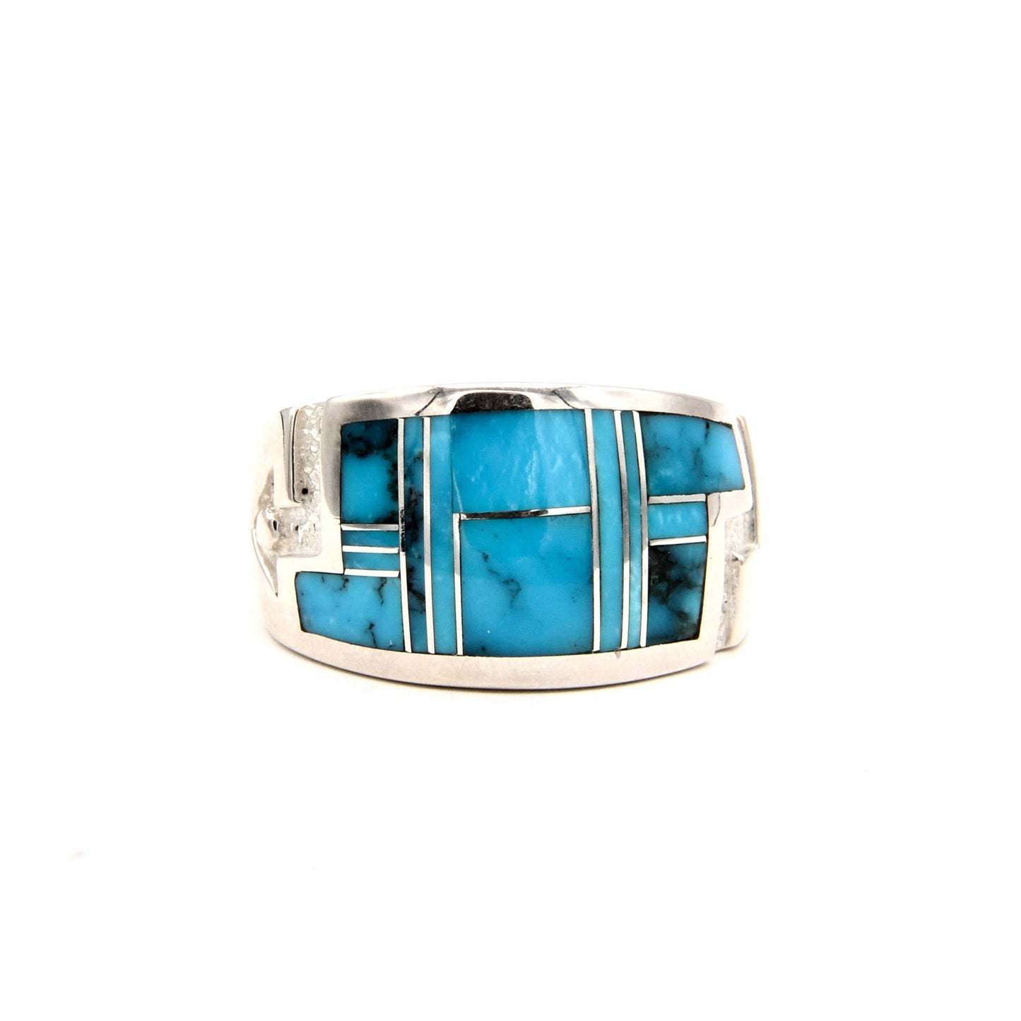 Turquoise Inlay Ring-Jewelry-Ray Tracey-Sorrel Sky Gallery