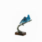 Blue Birds – Faithful Companion-Sculpture-Rip Caswell-Sorrel Sky Gallery