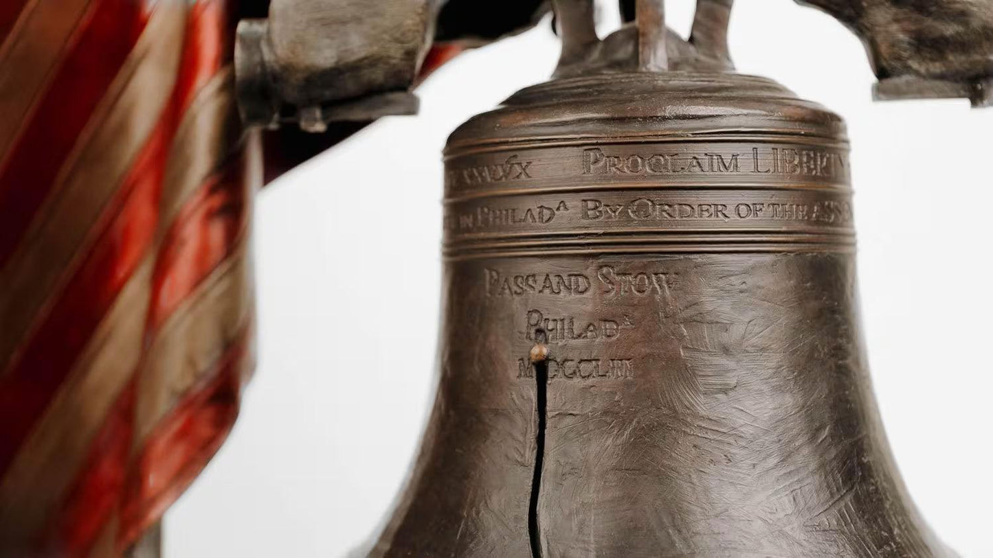 Let Freedom Ring-Sculpture-Rip Caswell-Sorrel Sky Gallery