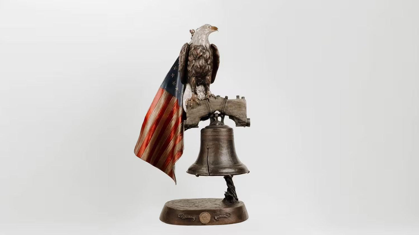 Let Freedom Ring-Sculpture-Rip Caswell-Sorrel Sky Gallery