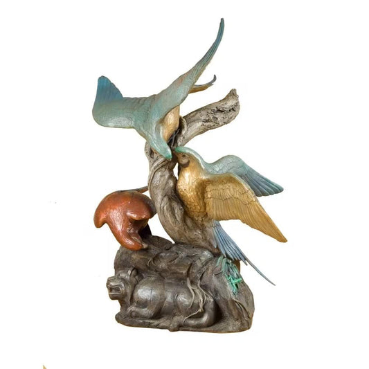 Mayan Sentinels-Sculpture-Rip Caswell-Sorrel Sky Gallery