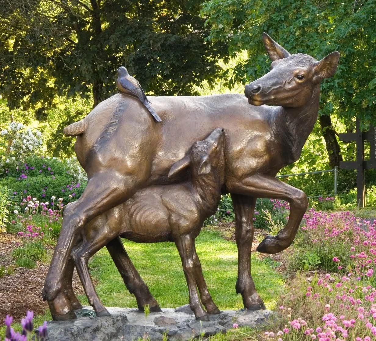 Mischief Underfoot-Sculpture-Rip Caswell-Sorrel Sky Gallery