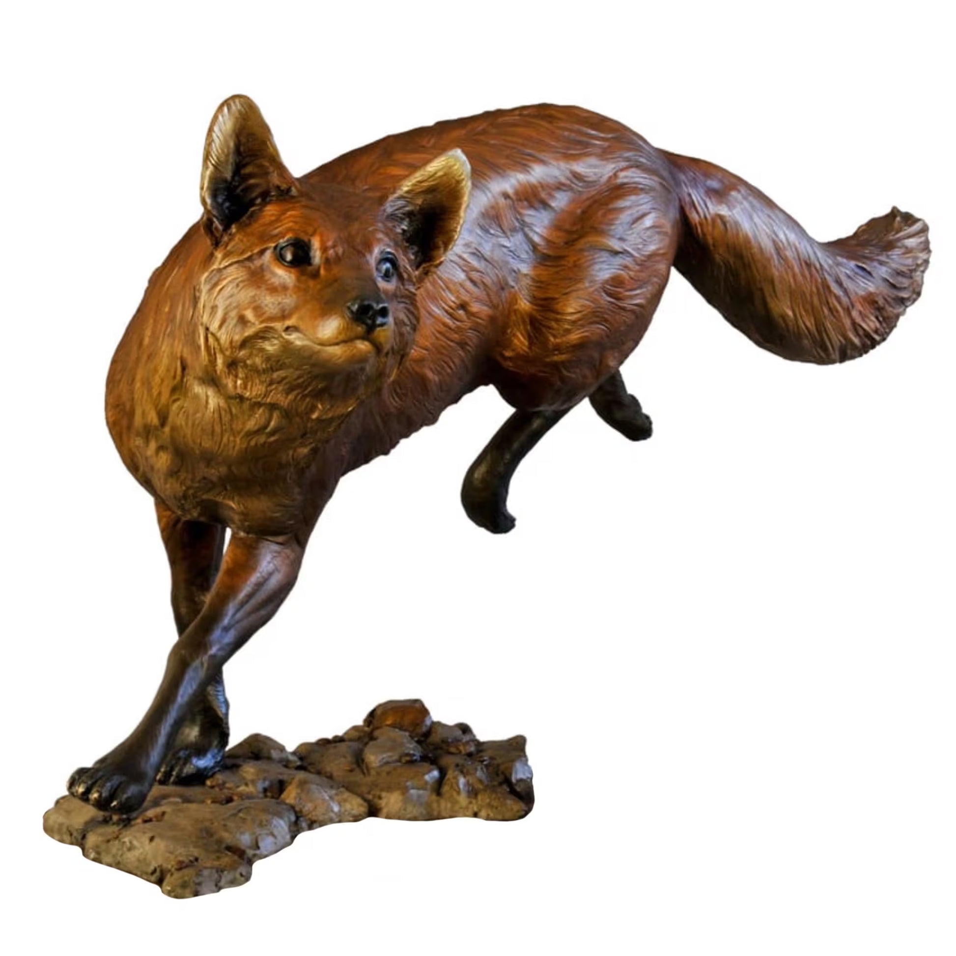 Out-Foxed-Sculpture-Rip Caswell-Sorrel Sky Gallery