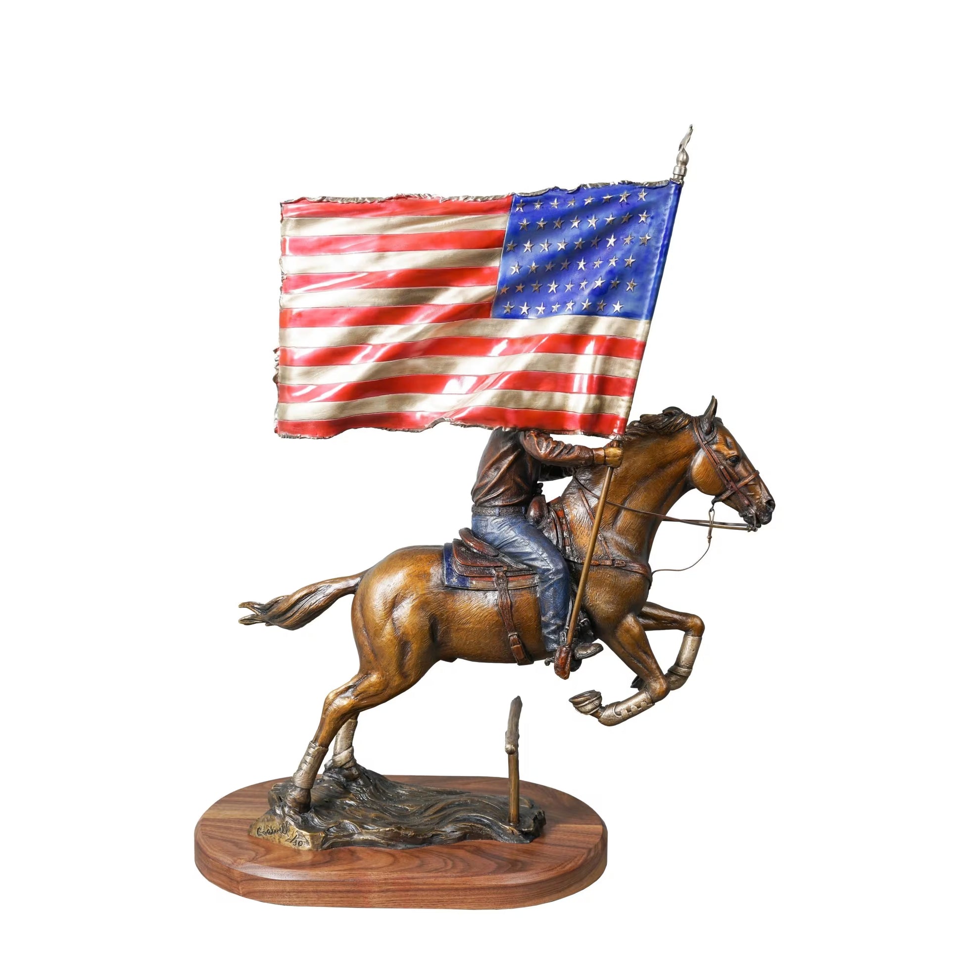 Reign of Freedom-Sculpture-Rip Caswell-Sorrel Sky Gallery