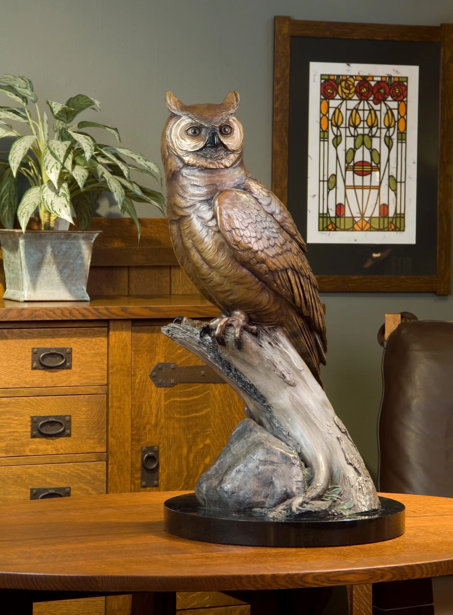 Sunriver Sentinel-Sculpture-Rip Caswell-Sorrel Sky Gallery