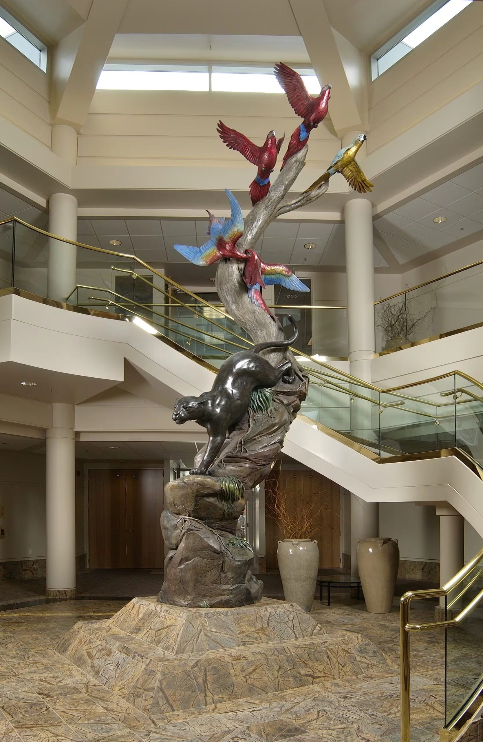 Temple Guardian-Sculpture-Rip Caswell-Sorrel Sky Gallery