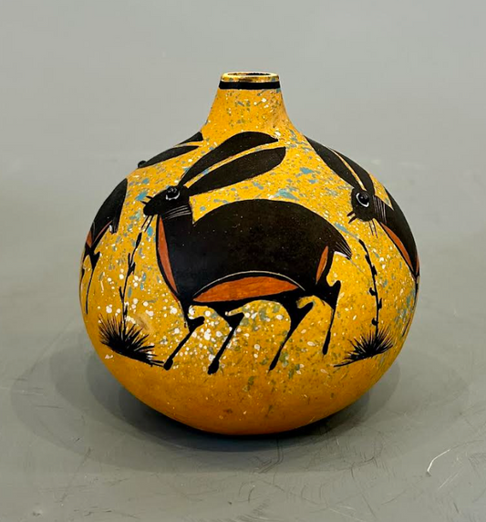 Rabbit Gourd Bowl-Gourd-Robert Rivera-Sorrel Sky Gallery