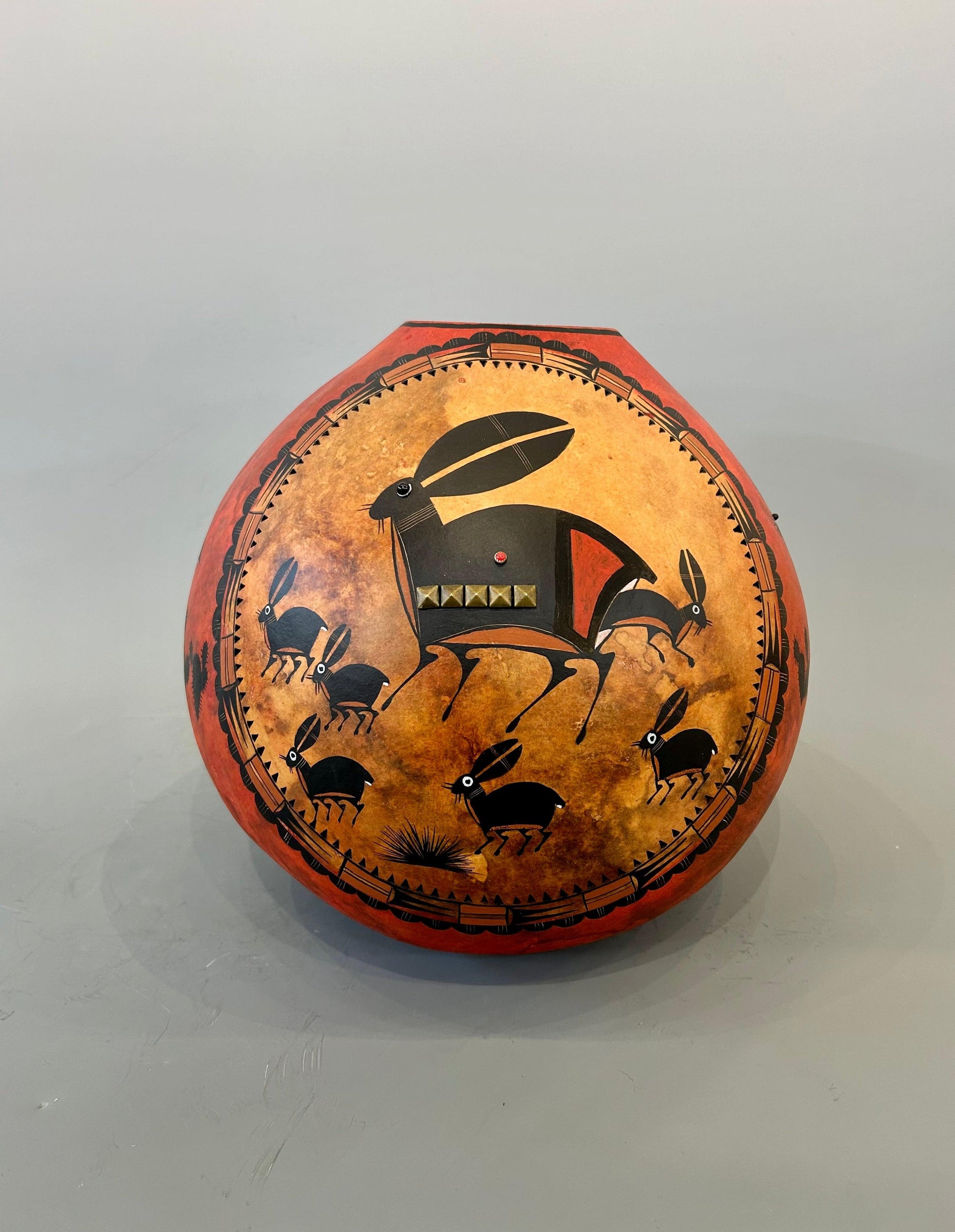 Rabbit Gourd Bowl-Gourd-Robert Rivera-Sorrel Sky Gallery