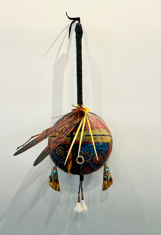 Red Spirit Rattle-Gourd-Robert Rivera-Sorrel Sky Gallery