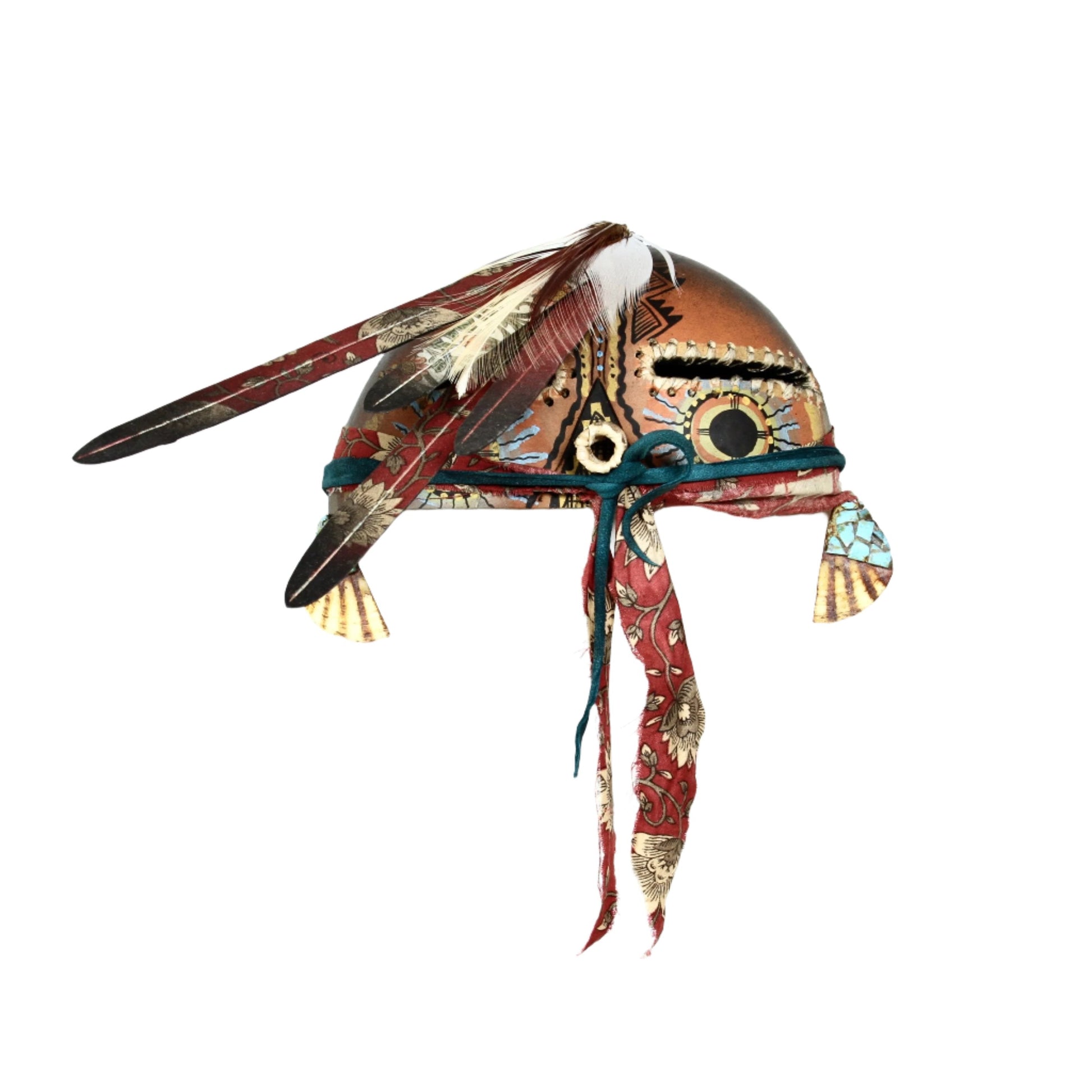 1/2 Kachina Mask-Sculpture-Robert Rivera-Sorrel Sky Gallery