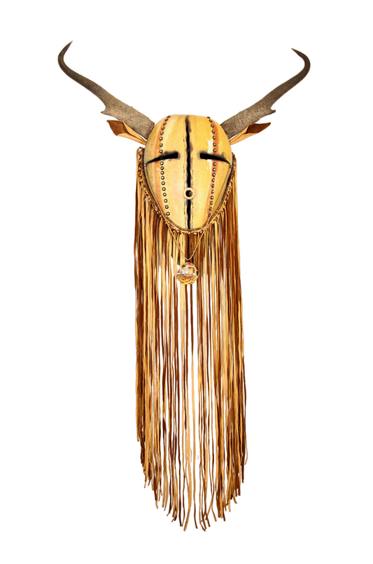 Antelope Mask-Sculpture-Robert Rivera-Sorrel Sky Gallery