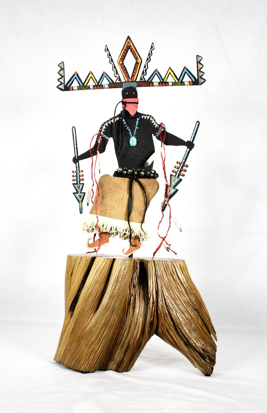 Apache Gaw Dancer-Sculpture-Robert Rivera-Sorrel Sky Gallery