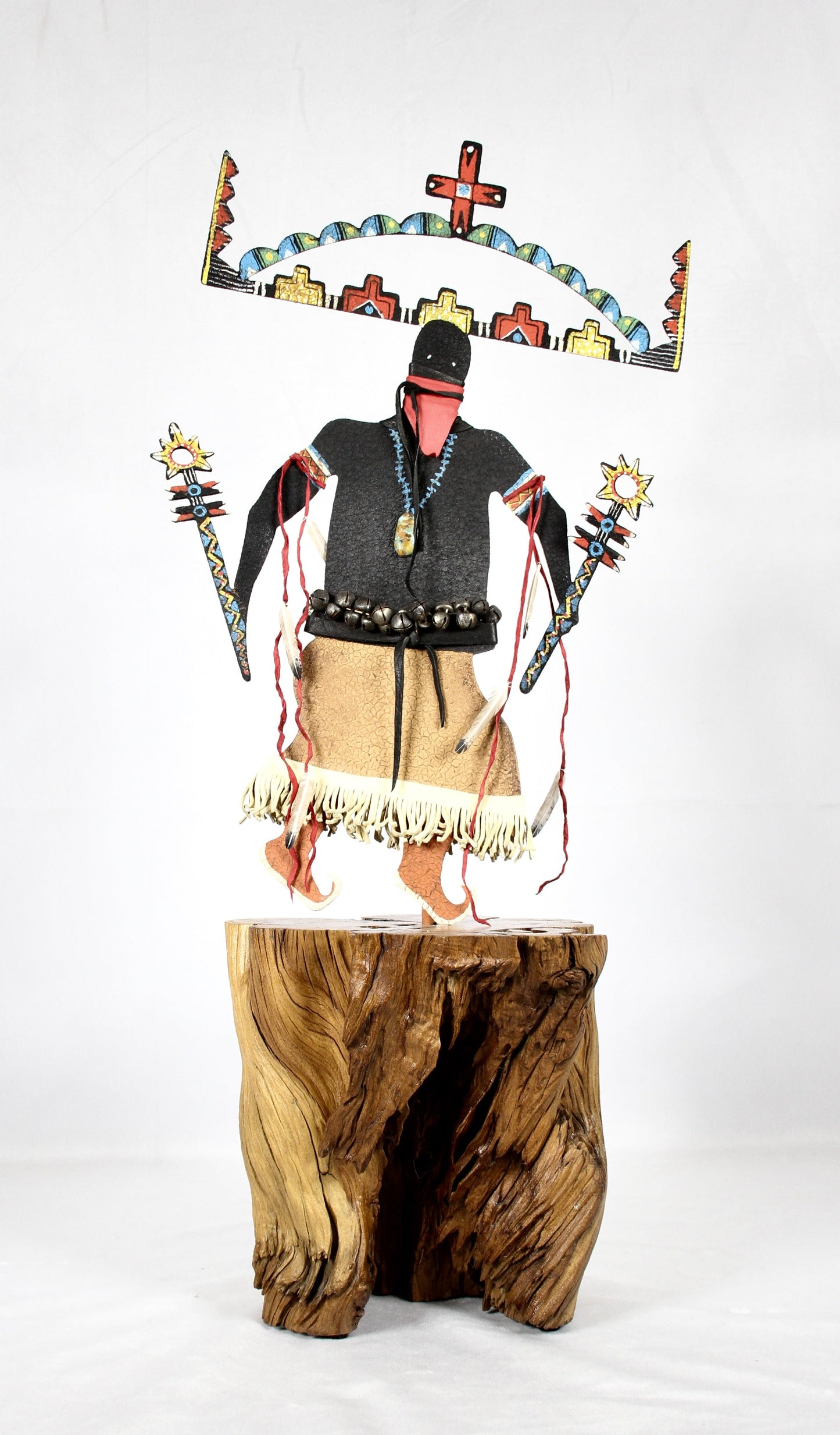 Apache Gaw Dancer-Sculpture-Robert Rivera-Sorrel Sky Gallery