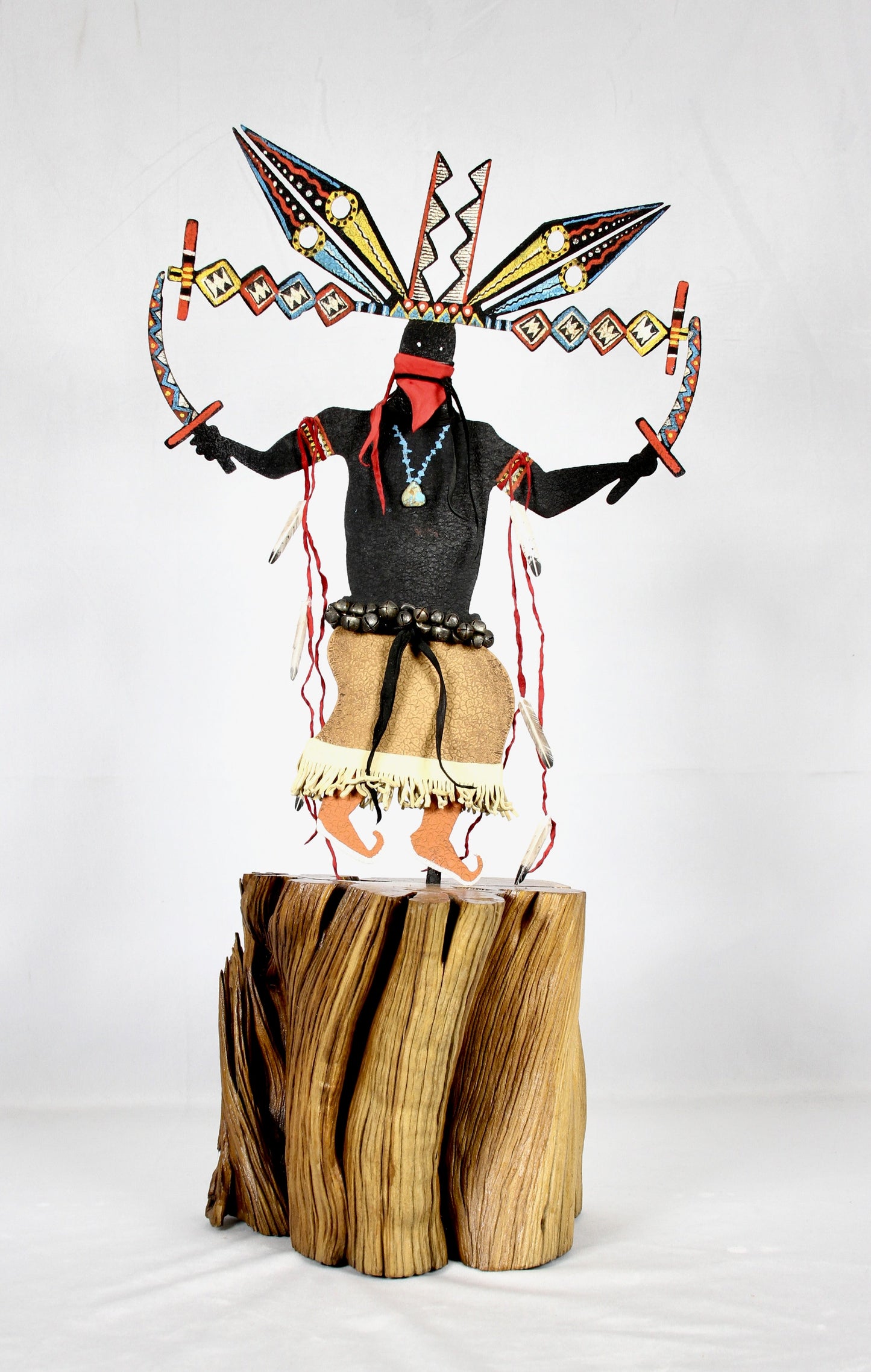 Apache Gaw Dancer-Sculpture-Robert Rivera-Sorrel Sky Gallery